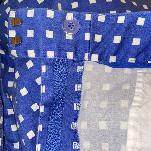 Liz Claiborne Blue and White Bermuda Shorts - Picture 5 of 5